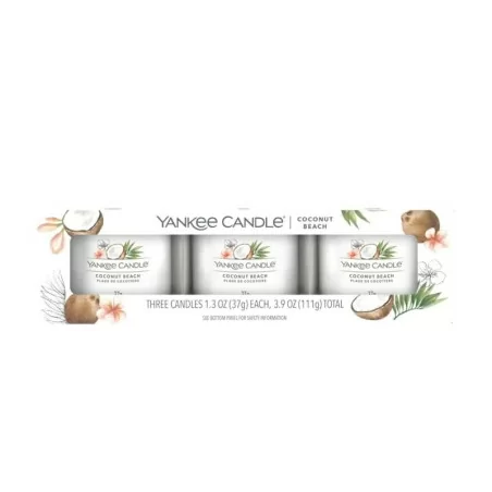 Coconut Beach žvakių rinkinys 3x37g %brand%%product-name%