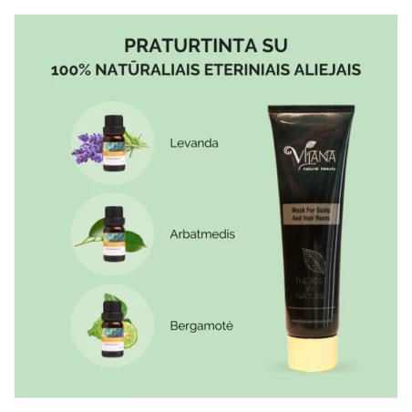 Plaukų kaukė 'MASK FOR SCALP AND HAIR ROOTS'