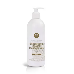 MASAŽO ALIEJUS SU CINAMONU IR IMBIERU (CINNAMON & GINGER MASSAGE OIL)