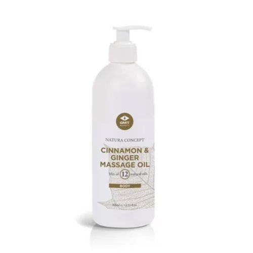 MASAŽO ALIEJUS SU CINAMONU IR IMBIERU (CINNAMON & GINGER MASSAGE OIL)