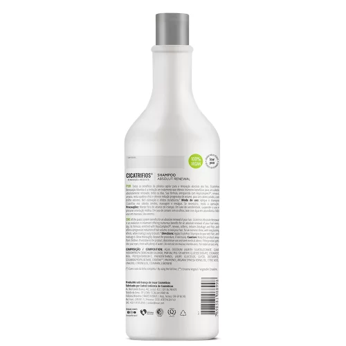 Plauko struktūrą atkuriantis šampūnas, 1000 ml